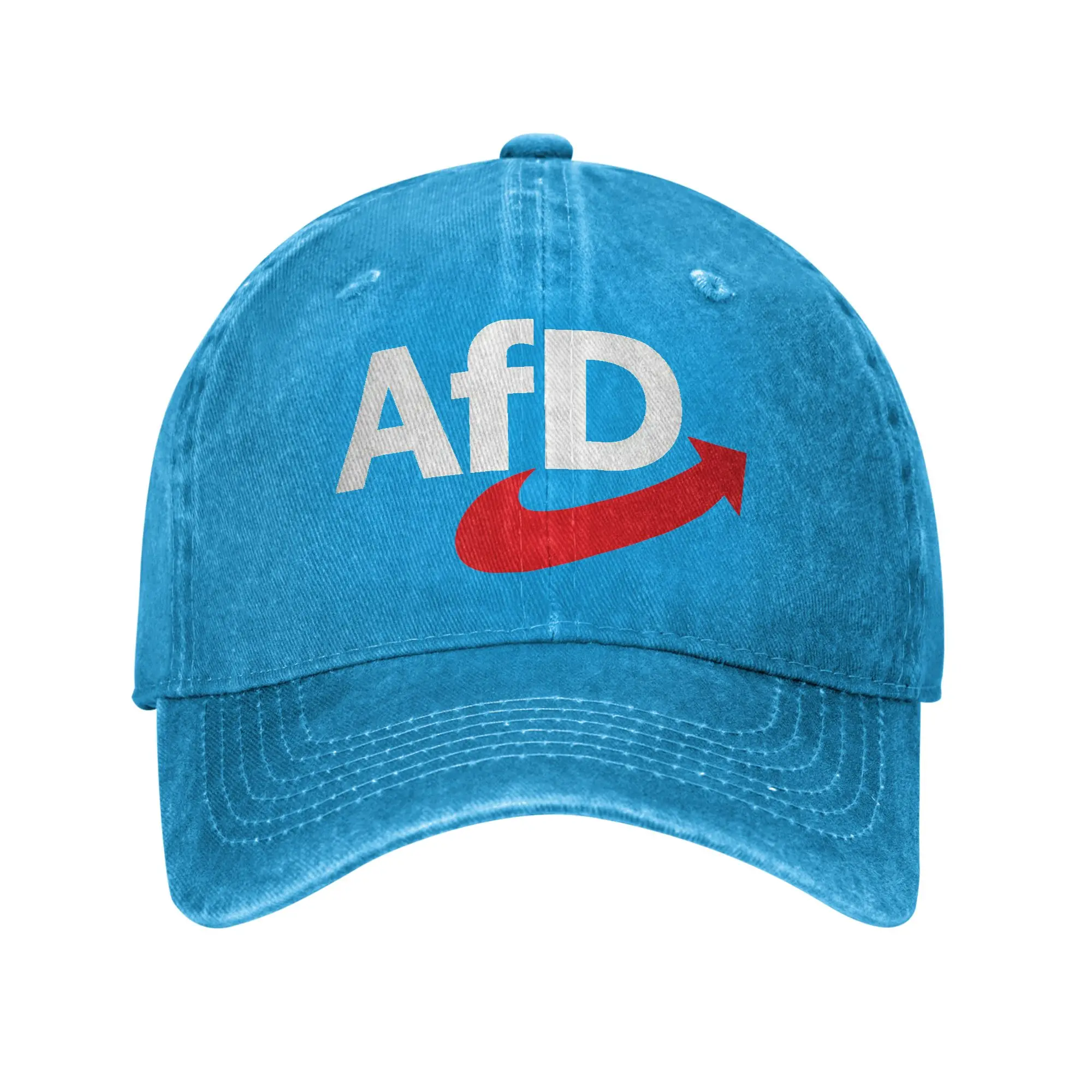 Washed Baseball Cap Afd Alternative Logo Summer Trucker Hat For Unisex-Teens  Trendy Hunting Camping Sun Snapback Cap