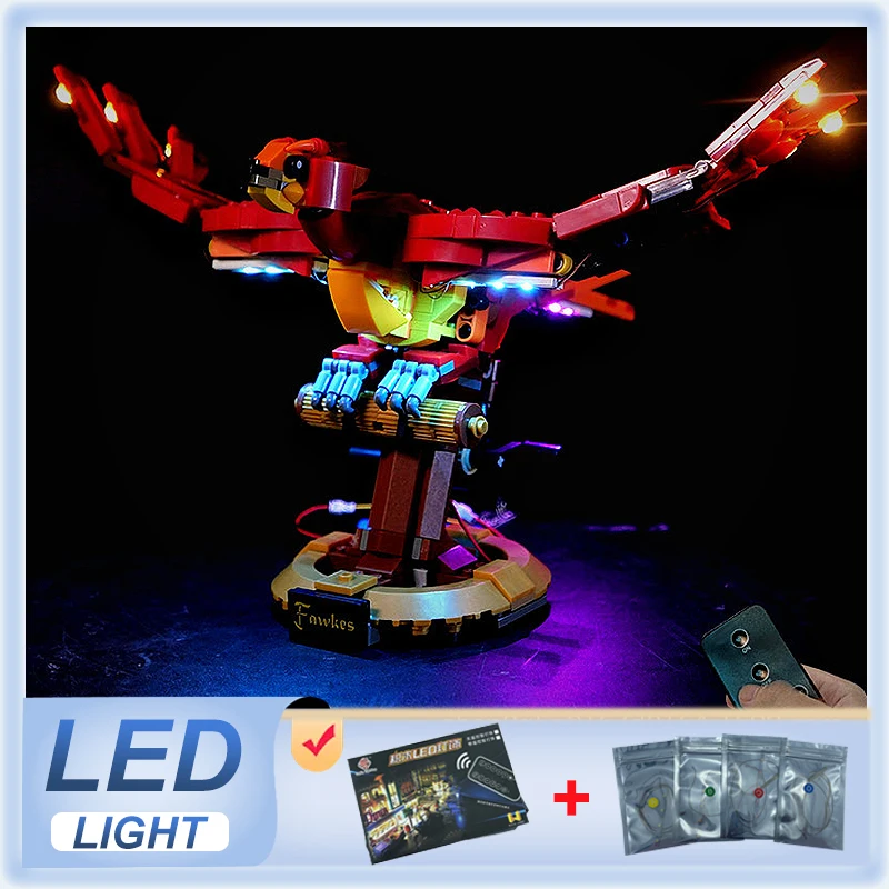 Kit de luz Led DIY Premium personalizado para Lego 76394 birdie (solo luz Led, sin modelo de bloques), resalta tus edificios favoritos