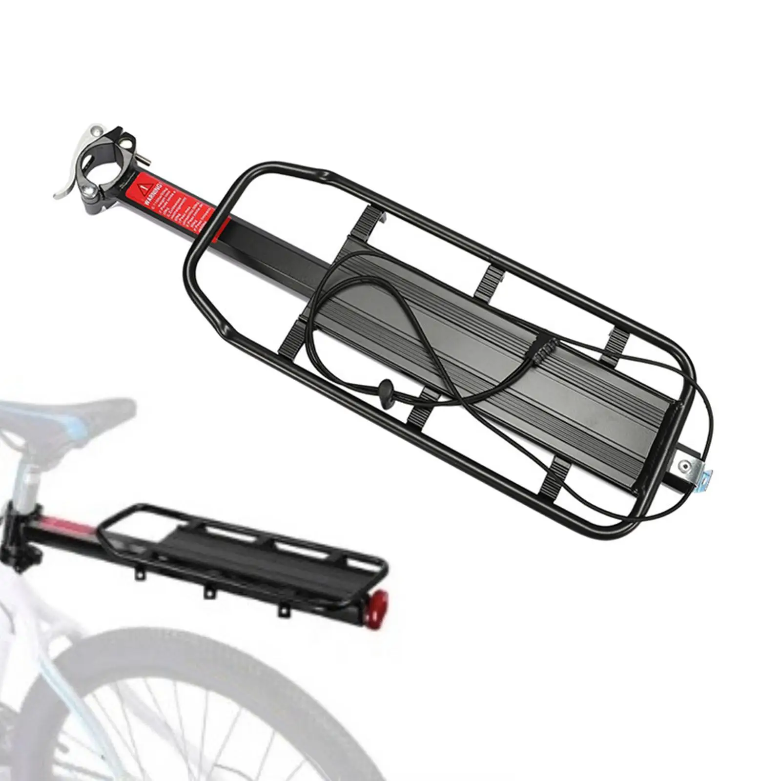 Bike Cargo Rack Universal Quick Release Bicycle Pannier Bag Holder Riding Equipment Rear Seat Post Mount Luggage Carrier Rack