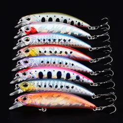 Minnow Wobbler Crankbait 3D Eyes – Señuelo duro para lubina