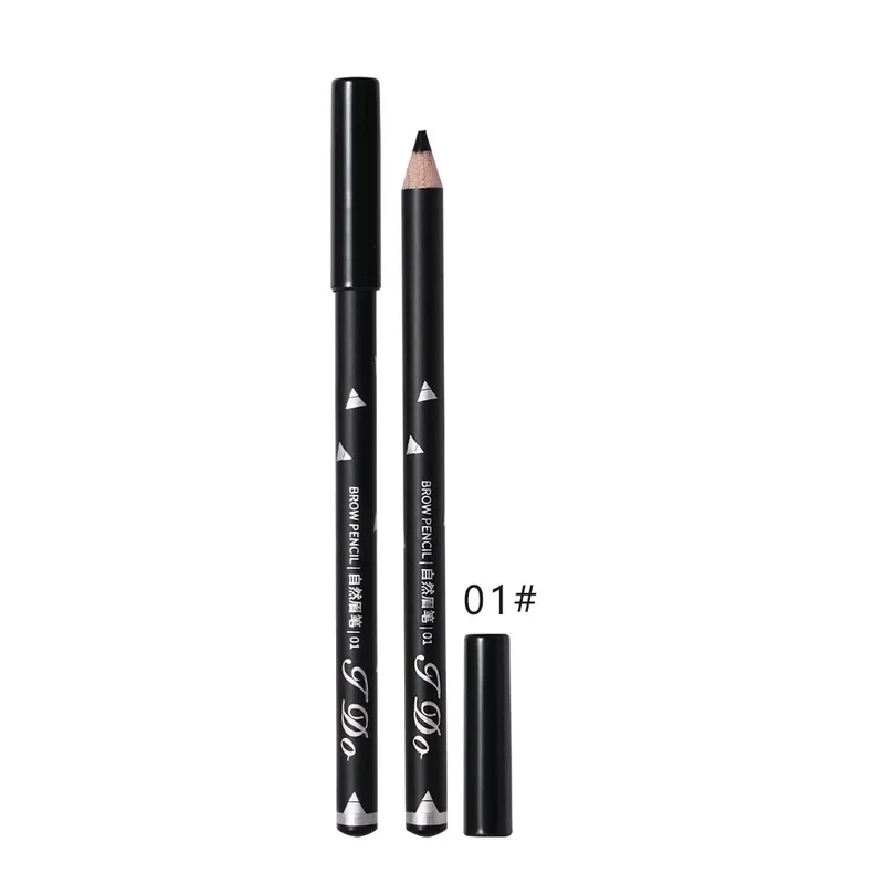 Eye Brow ดินสอกันน้ํา Professional ผู้หญิงแต่งหน้าปากกาง่ายสีธรรมชาติสีดําสีน้ําตาลเครื่องสําอางค์ความงามเครื่องมือคิ้ว