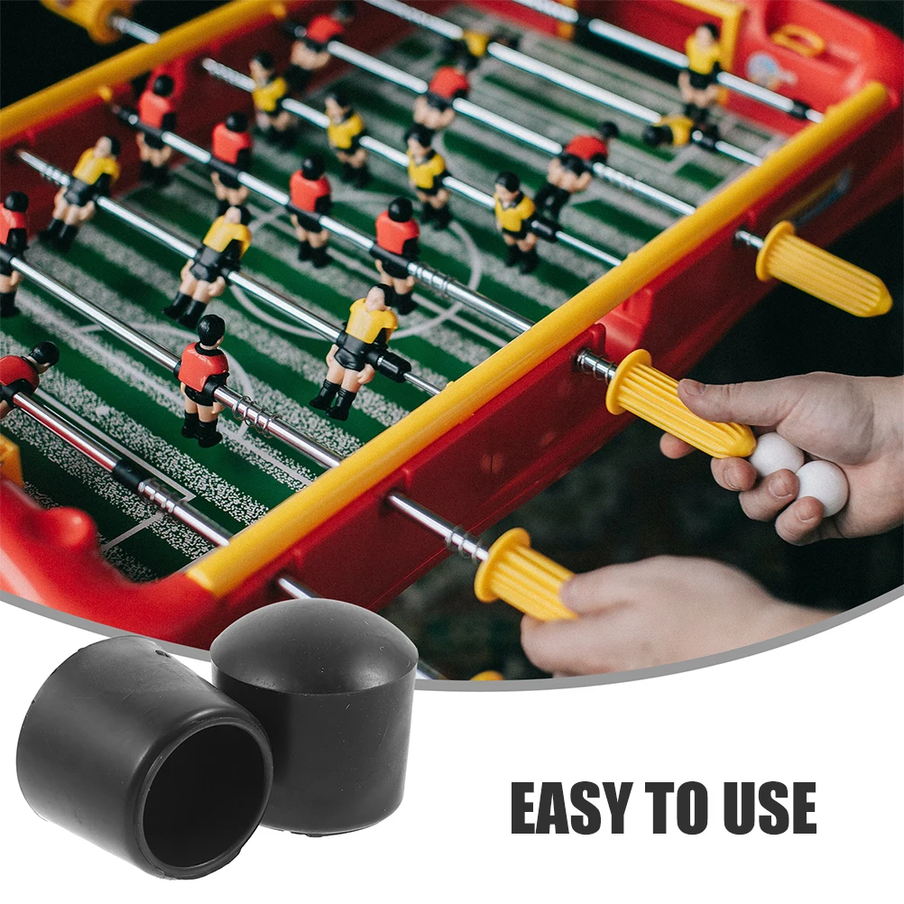

16Pcs Durable PVC Foosball End Caps Rod Covers for Football Table Accessories Replacement Parts Foosball End Caps
