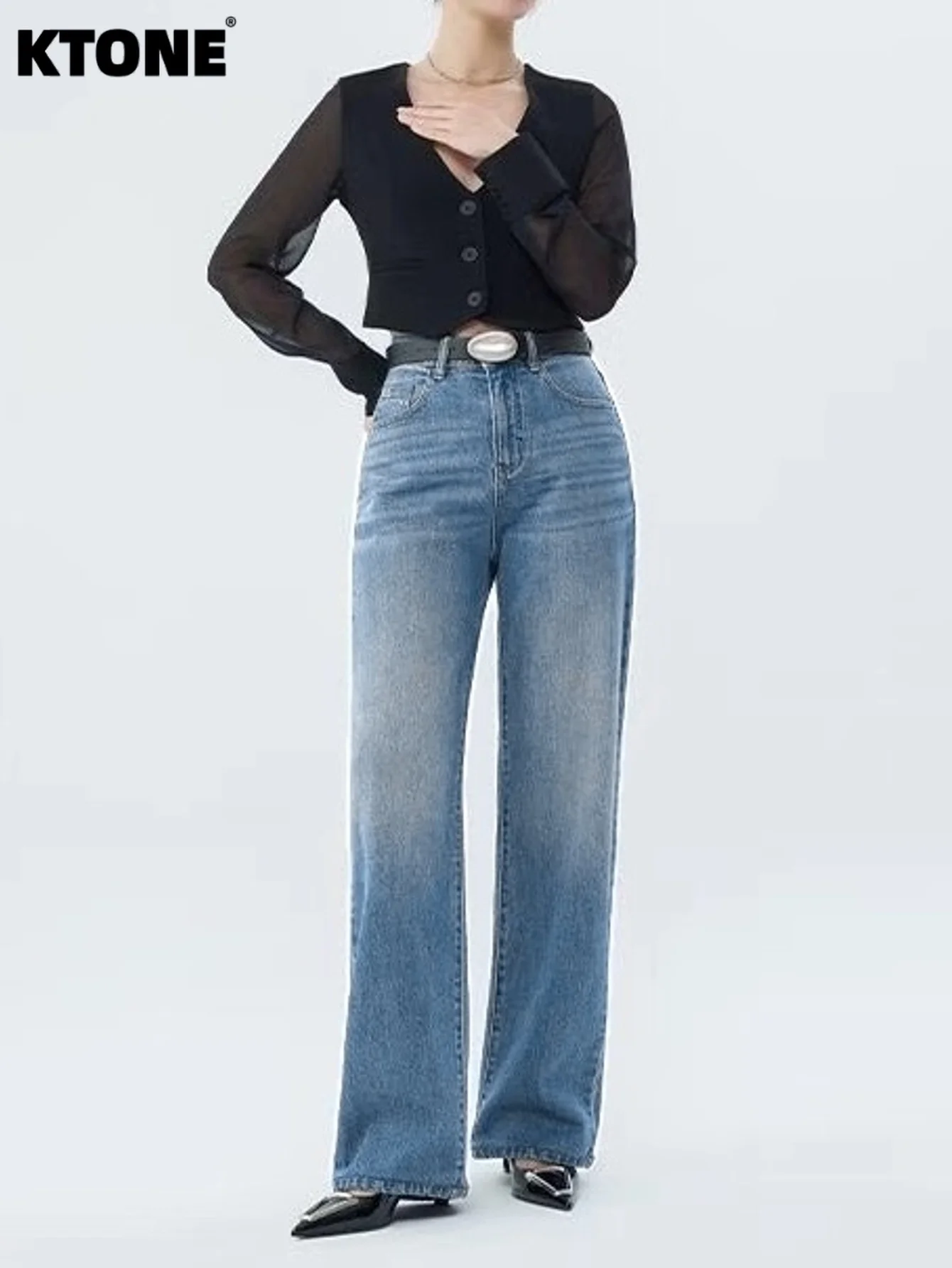 

Original Loose Blue Jeans For Man Y2K Drip Unisex Jeans Pants No accessories or belts included