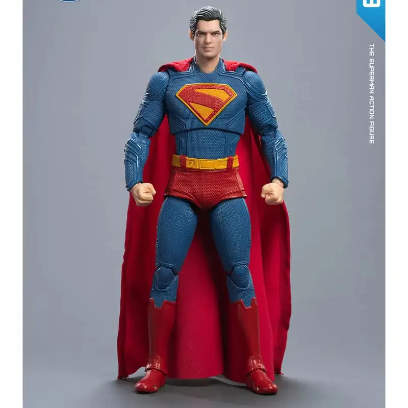 100% الأصلي LEX LUTHOR عمل الشكل ديفيد كورينسويت سوبرمان 1/9 فيلم جديد سوبرمان الشكل البلاستيكية المشتركة المنقولة لعبة طفل هدية