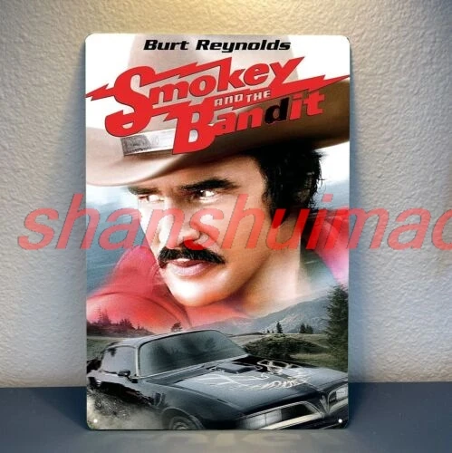 Smokey and the Bandit Movie Metal Poster Tin Sign - 20x30cm Plate sign