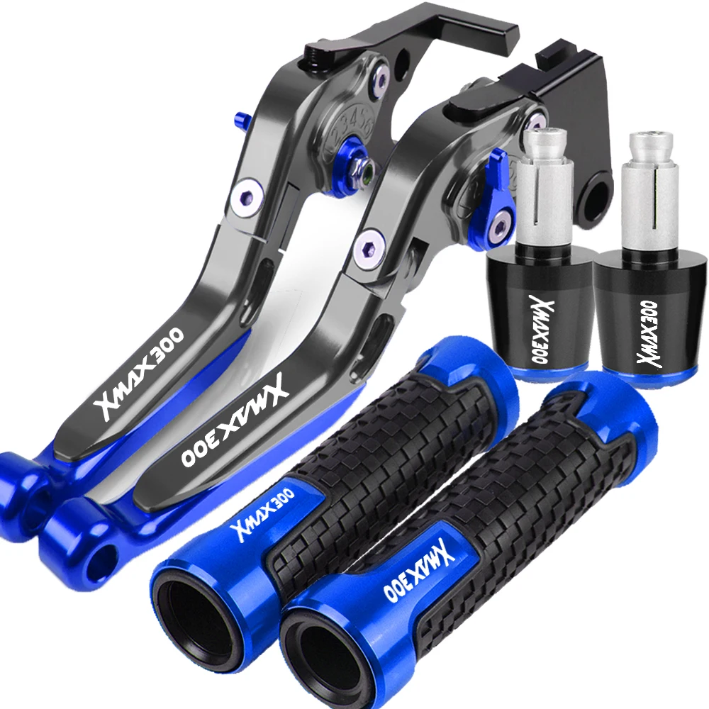Motorcycle For YAMAHA XMAX300 ALLYEARS 2020 2021 2022 2023 2024 2025 Brake Clutch Lever Handlebar Grip Ends XMAX 300 2019 2018