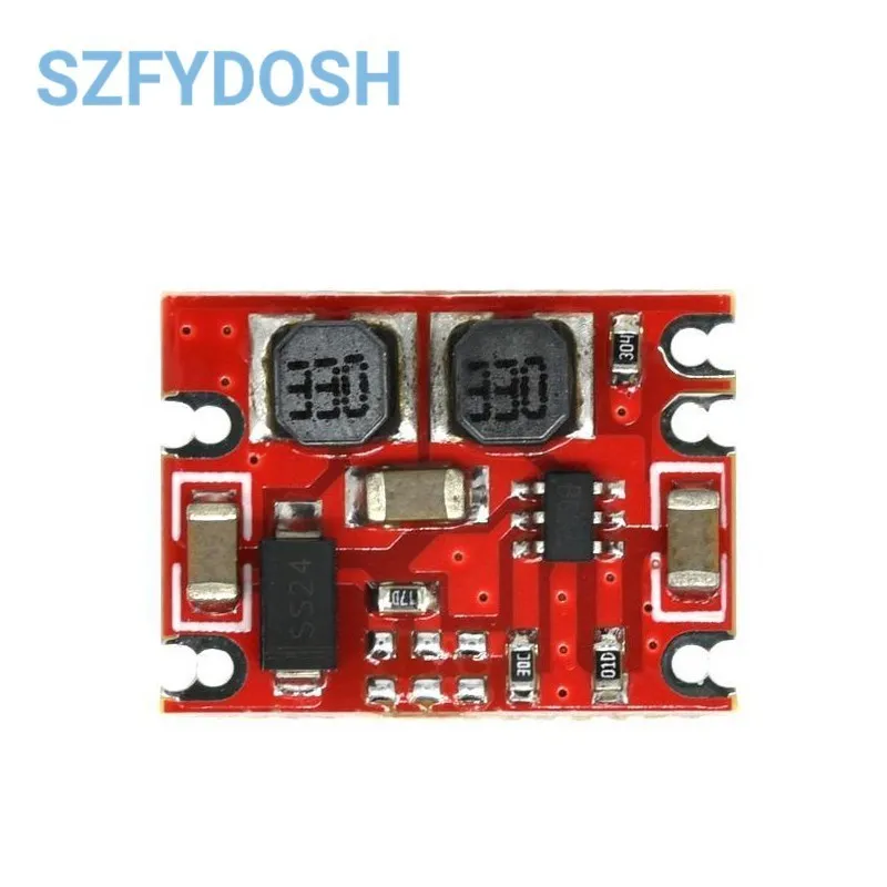 S09 DC-DC โมดูลแปลงบั๊ก DC 2.5-15V เป็น DC 3.3V 5V สเต็ปดานแรงดันไฟฟ้าอินเวอร์เตอร์