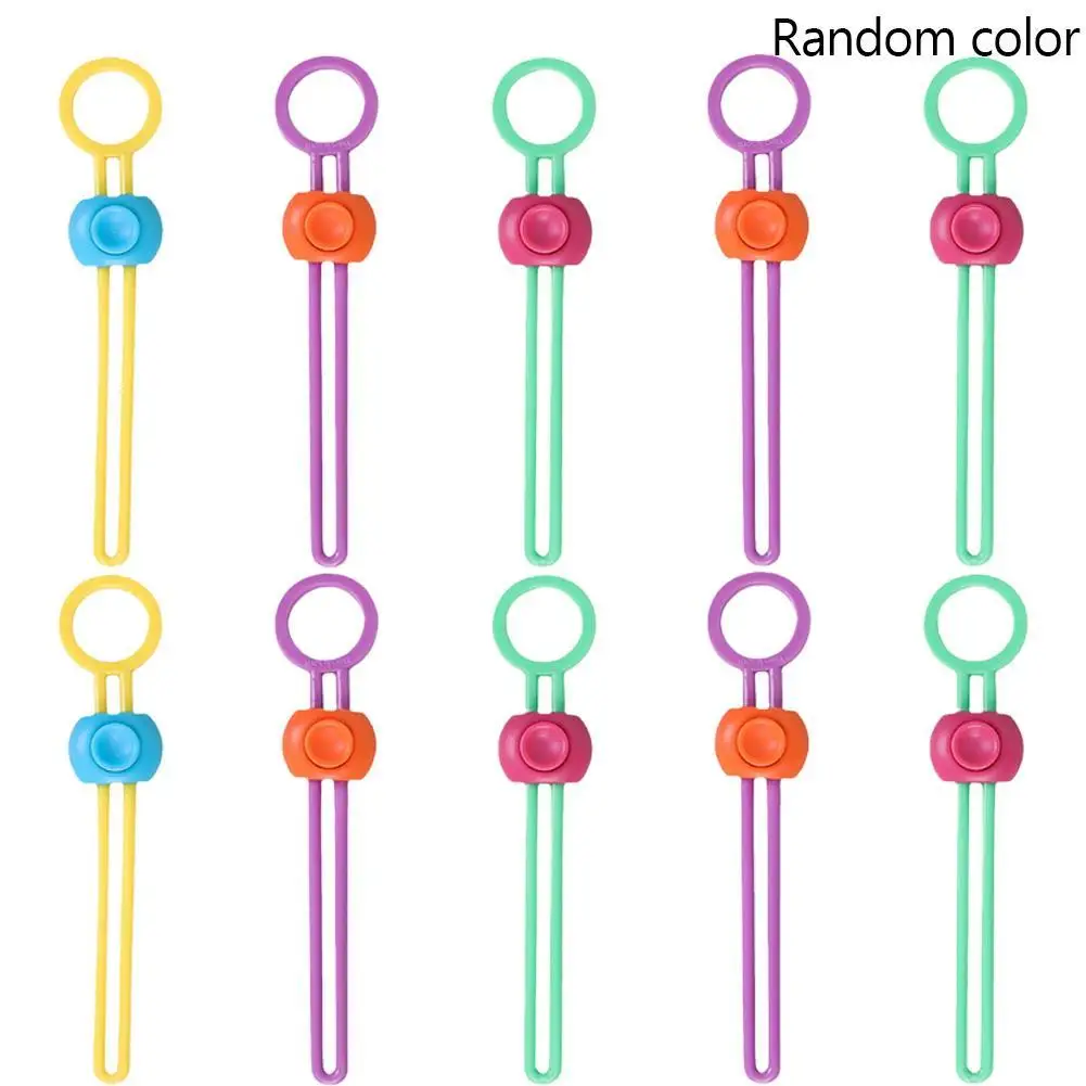 

10-50PC Sealing Tie Closure Clip Food Sealing Tie Rope Binding Fruit Store Preservation Multi-functional Sealing Tie Food Sealin