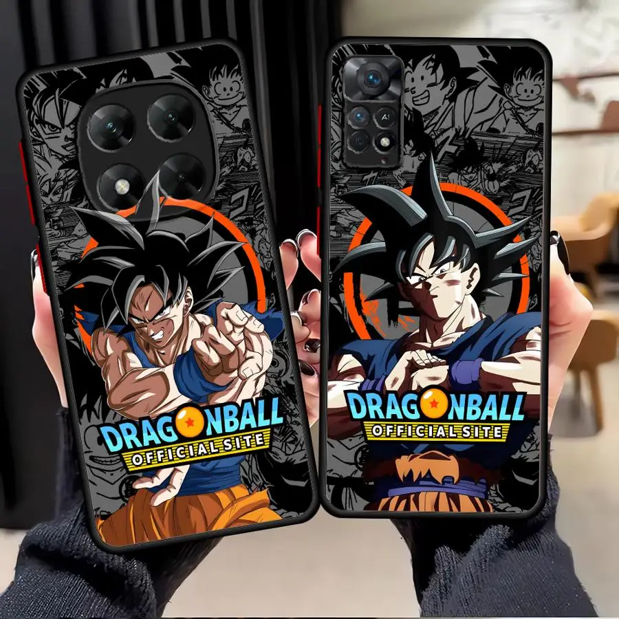 Dragon Ball Cool Saiyan God Goku funda trasera para teléfono para Xiaomi Redmi A1 A2 Plus 13C 9 A4 14C 12C K40 Pro 10