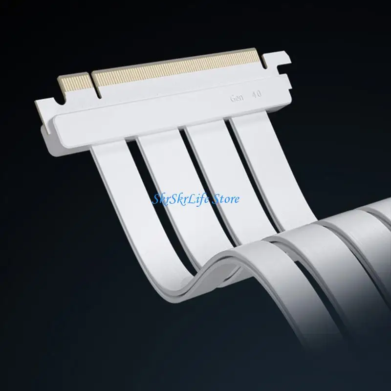 

E65E 90Degree Graphics Card Extension Cable PCI-Express Riser Shielded Extend