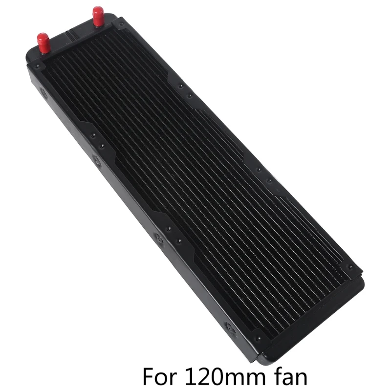 18 Pipe Aluminum Heat Exchanger Radiator for PC CPU CO2 Water Cool System Computer G1/4