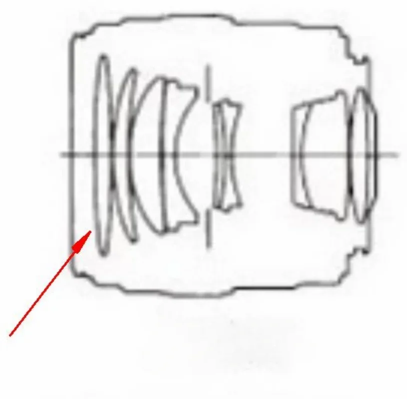 Kaca lensa Zoom depan, baru (hanya kaca) untuk Canon EF 85mm f/1.8 85mm 1.8 USM bagian reparasi kamera
