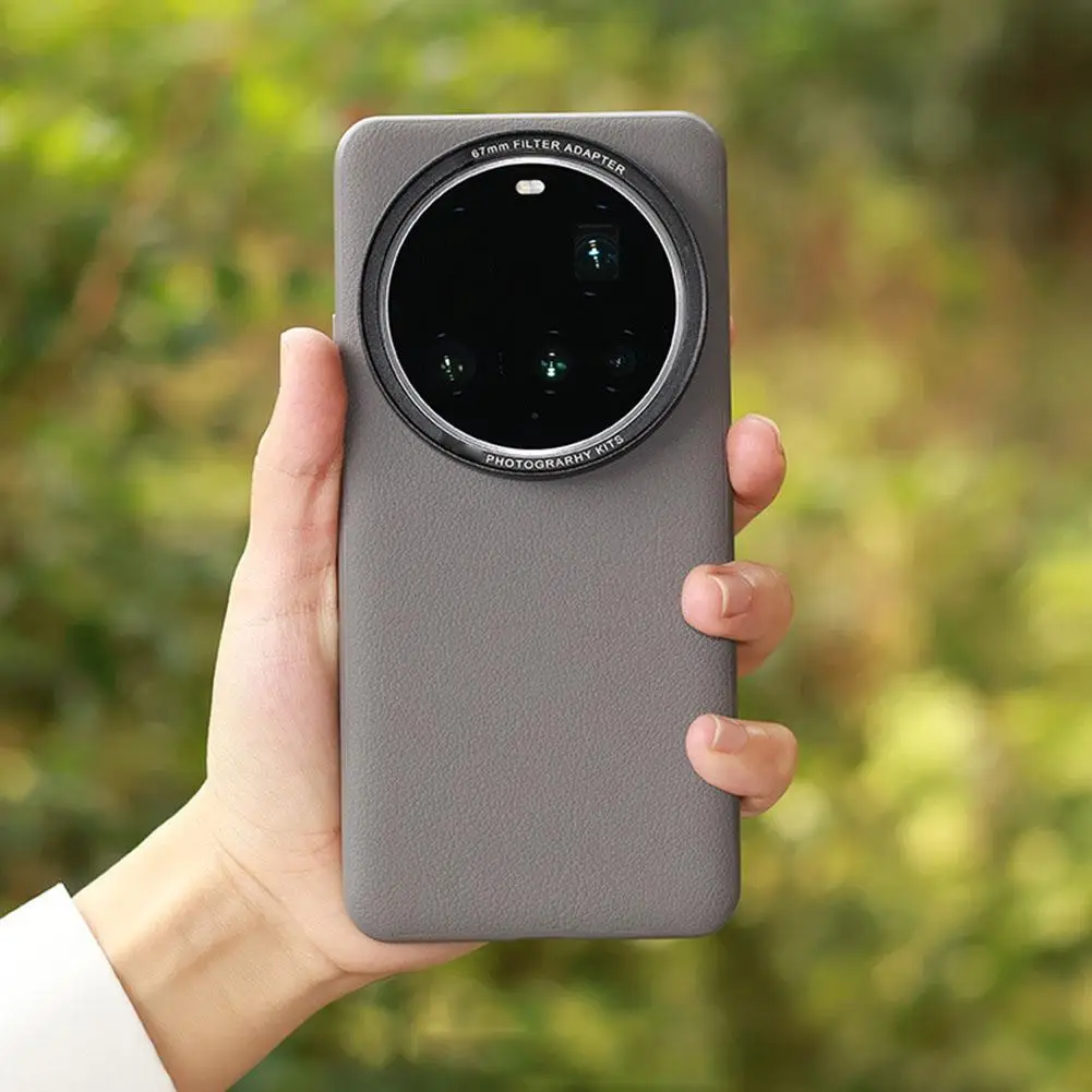 Адаптер объектива 67 мм для комплекта фотосъемки Xiaomi 15 Ultra, рамка-адаптер, бленда, устойчивая к царапинам пылезащитная крышка