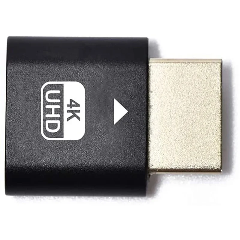 1-3pcs HDMI-compatible Dummy Plug Virtual Display Headless Ghost Display Emulator 4K DDC   Emulator Adapter For Bitcoin Mining