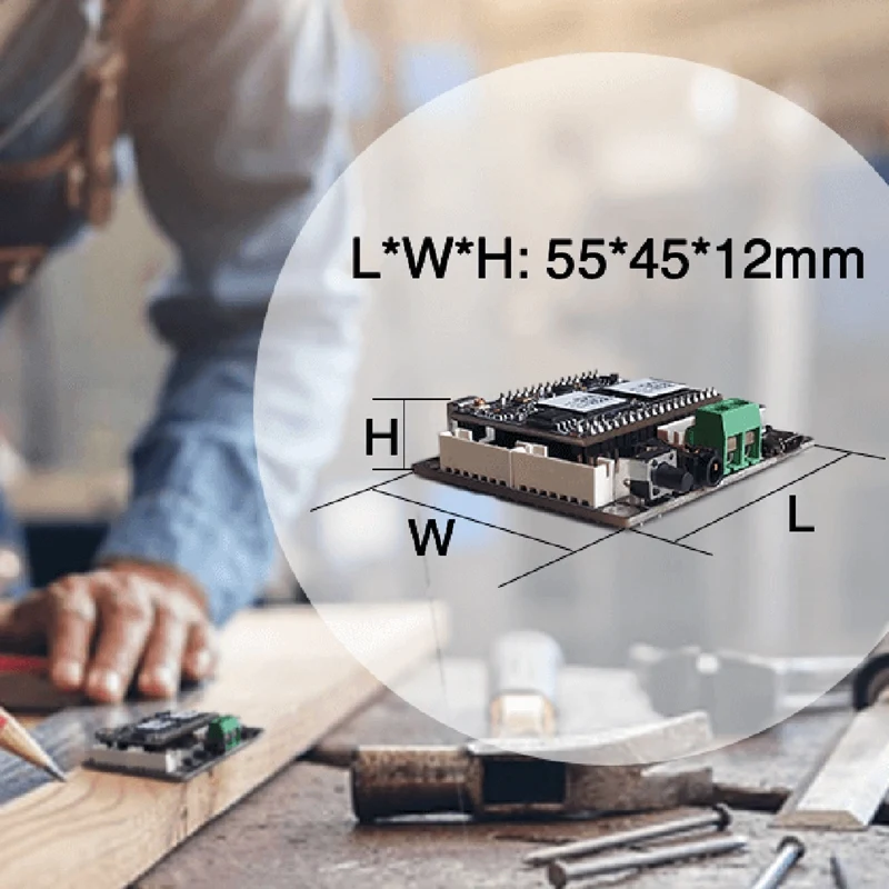 Wifi Wireless Bluetooth Module Up2stream Wifi BT5.0 Audio Receiver Module