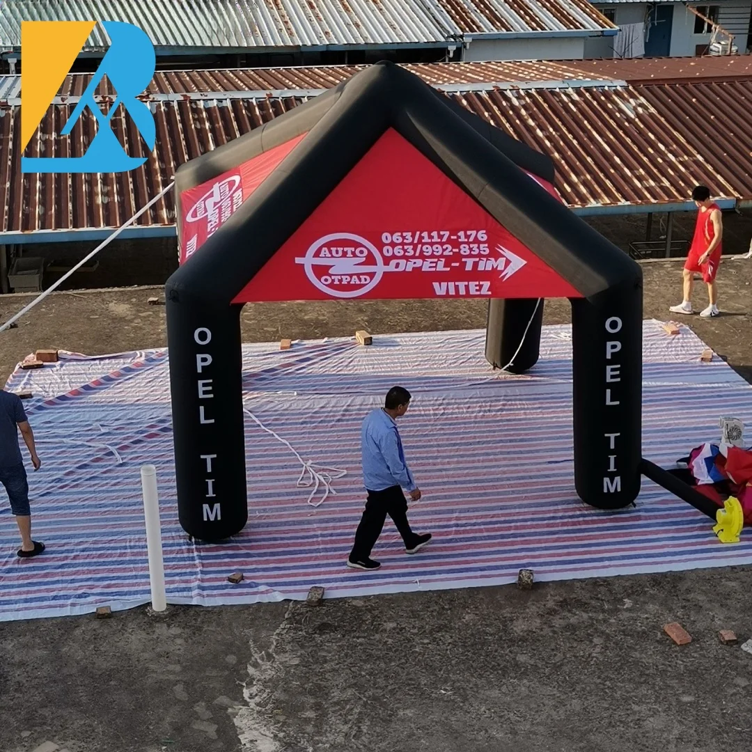 เต็นท์หลังคาเป่าลมขนาดใหญ่แบบสั่งทำพิเศษสำหรับงานโปรโมชั่นและของเล่น