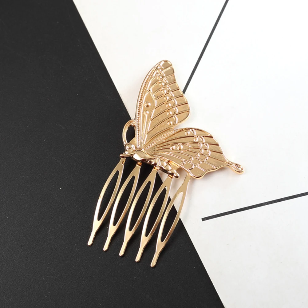 

4pcs Metal Hair Clips Alloy for Women Party Bridal Daily Use Cute Accessories Charming Decoration Fashion Hair