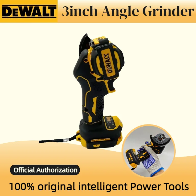 DEWALT Cordless Angle Grinder 3 Inch Mini Polishing Grinding Machine Electric Cutting Power Tools For 20V 18V Battery view 5