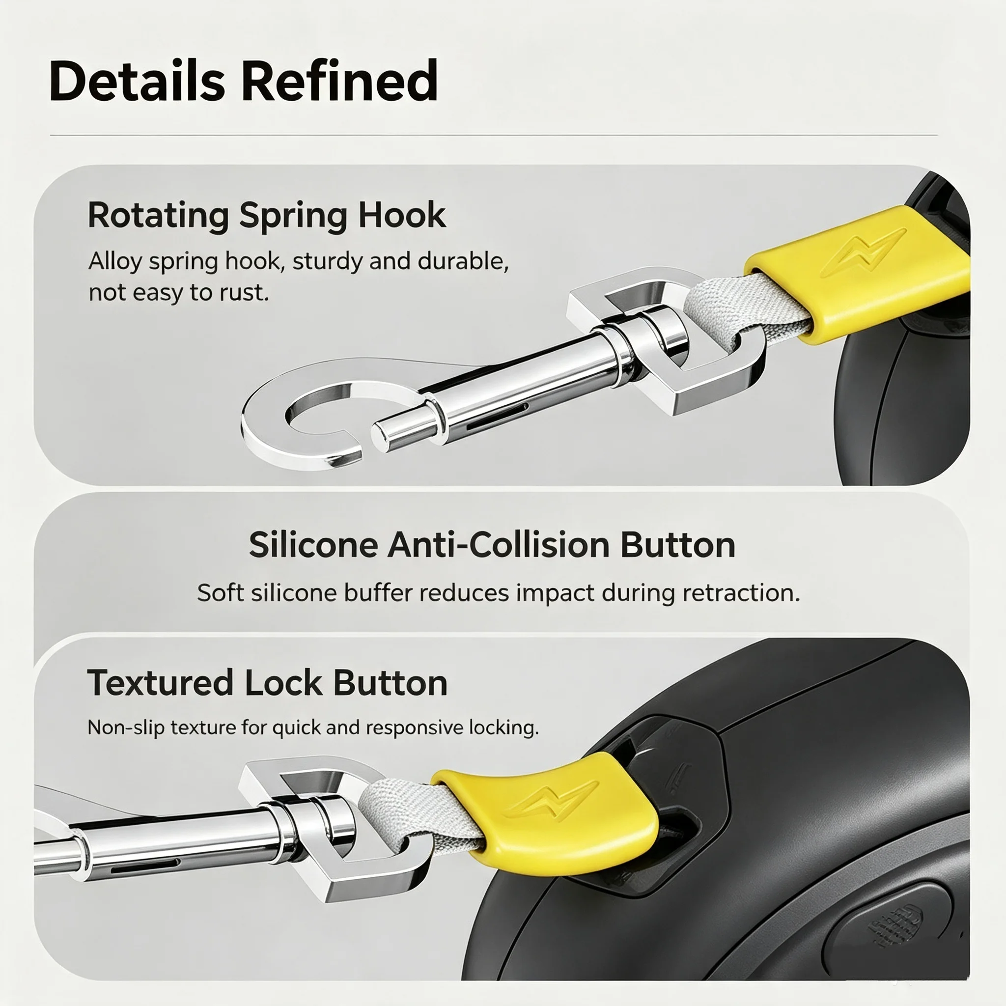 Laisse rétractable pour chien  - Retractable Dog Leash avis et prix