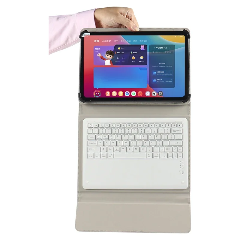 Imagem -04 - Capa Magnética Universal para Funda Oukitel Teclado Bluetooth Destacável sem Fio Case Tablet pc Ot5s Ot5 12