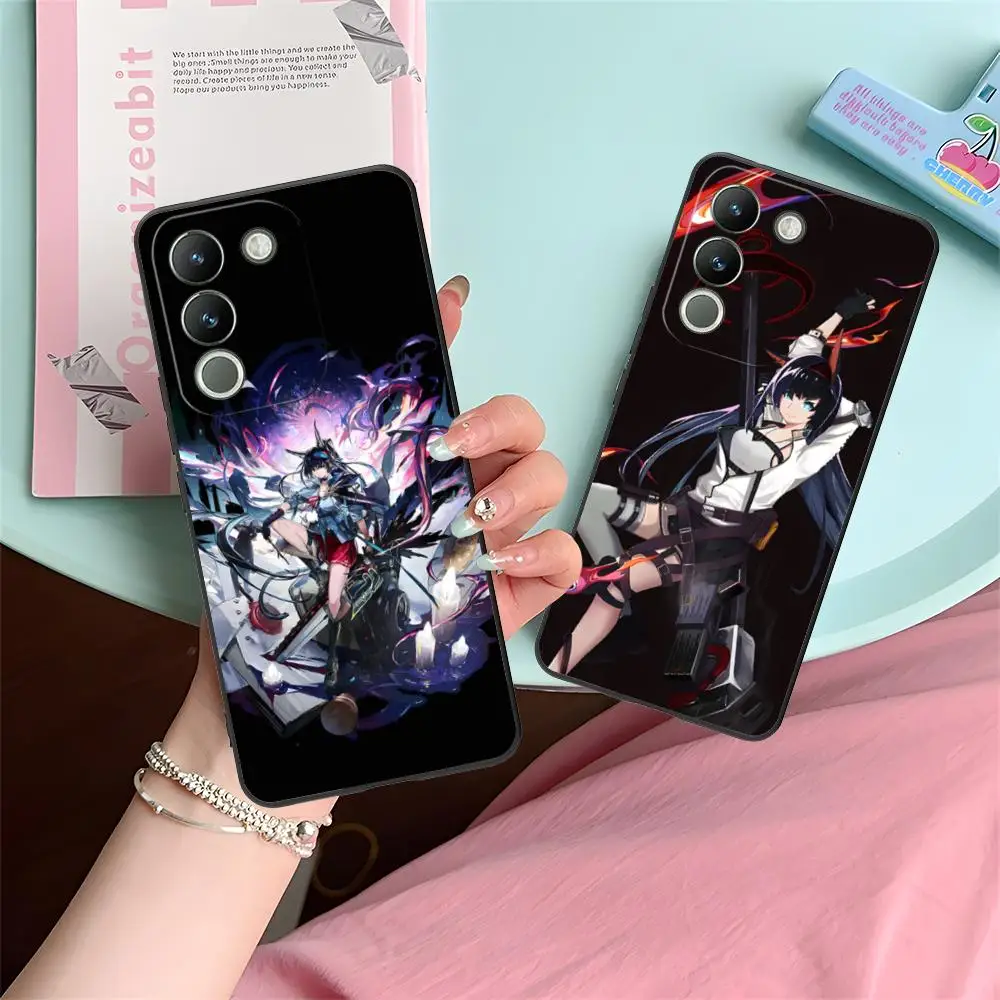 

Arknights Blaze Matte TPU Mobile Phone Case for VIVO V60 V50 V40 V30 V29 V27 V25 V23 Pro Lite 5G Colorful Printing Cover
