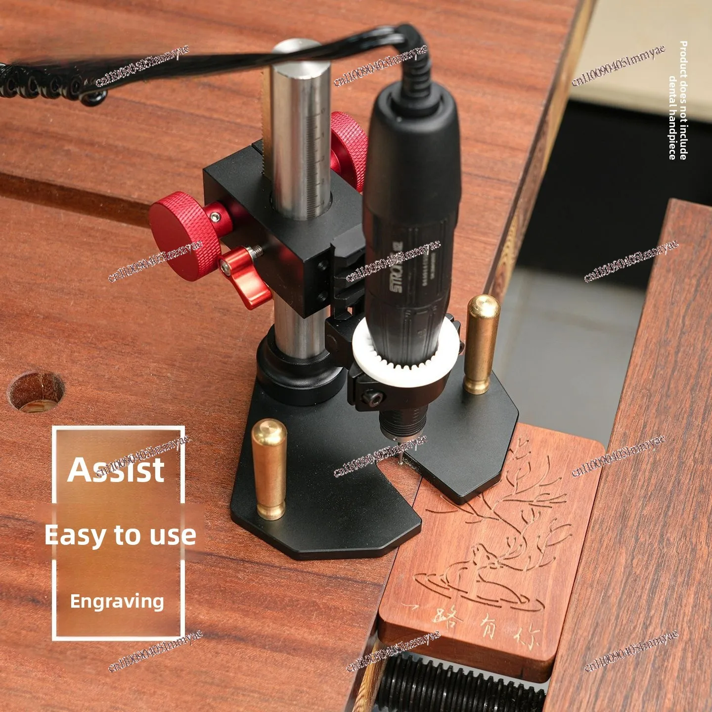 Dental Machine Engraving Auxiliary Bracket Silver Wire Inlay Slotted Handle Bracket Auxiliary Tool