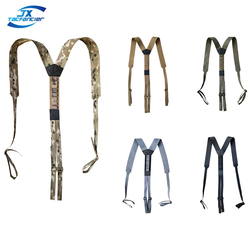 Ceinture tactique robuste, harnais en Y, sangle d'épaule, profil bas, dos haut, ceinture de Combat AVS SLC, accessoires de chasse