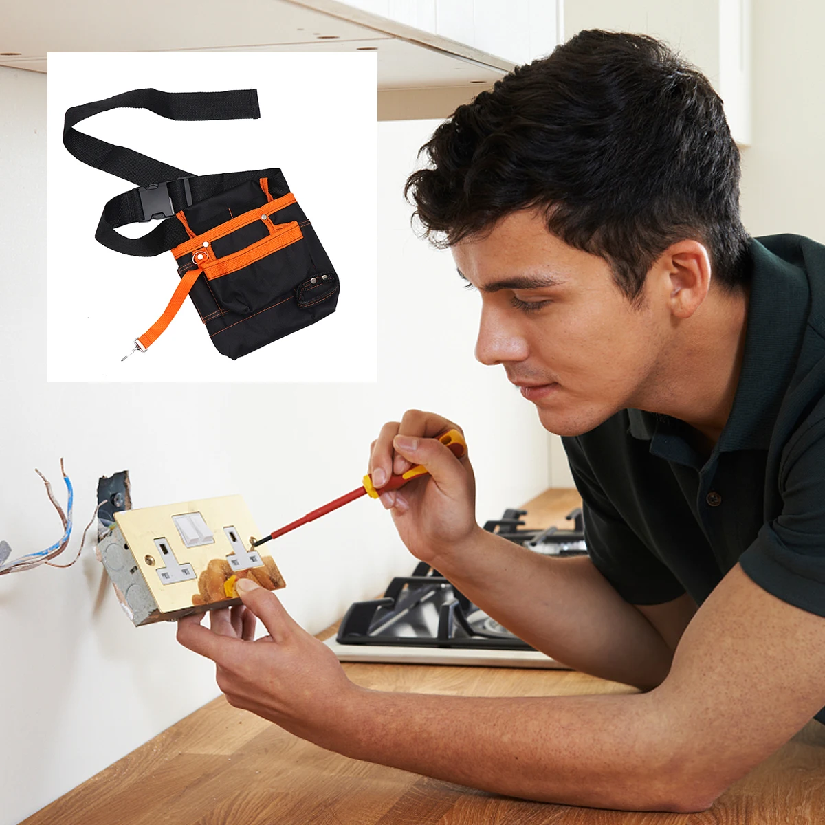 Рисунок 2 - Большая вместительная сумка для инструментов электрика