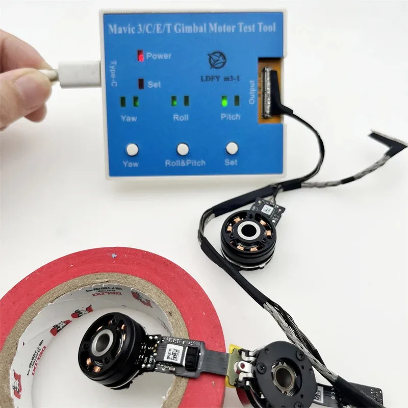 

High Quality Gimbal YawMotor Test Tool for DJI Mavic3/3Pro/3Classic/3T/3E Camera Y/R/P Motors Tester