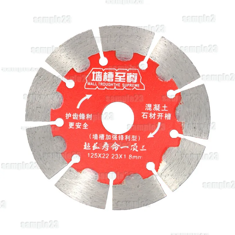 125-130mm Diamond Saw Blade Dry Cutting Disc for Marble Concrete Porcelain Tile Granite Quartz Stone concrete cutting discs