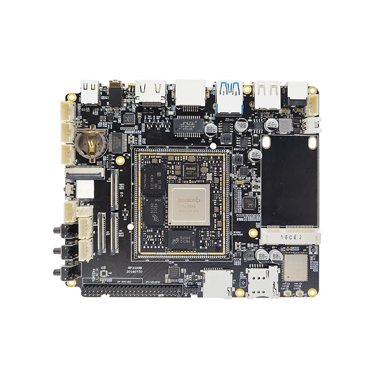 

Rongpin RK3399 Rockchip Six core A72+A53 Android ubuntu Linux open source board evaluation board RP3399