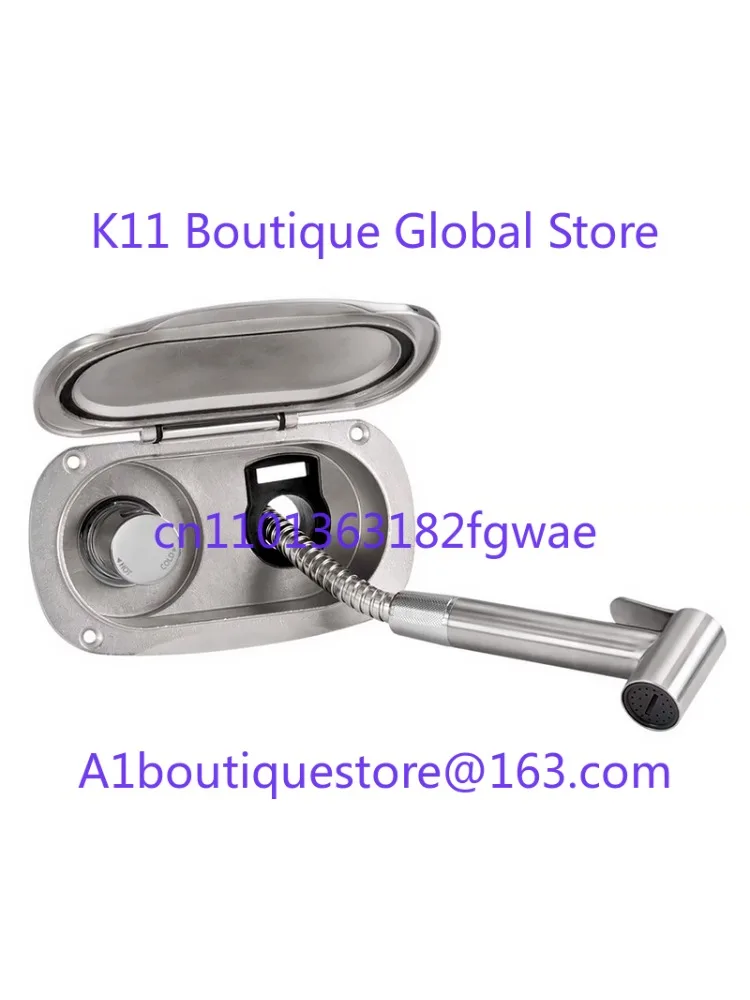 Marine Deck Douche Verzonken Beam Doucheset Marine verborgen douche - afbeelding 2