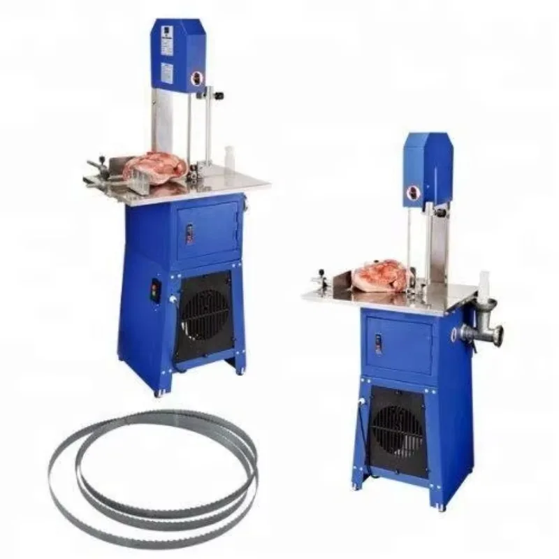 

2025Rib Fish Pork Steak Beef Commercial Frozen Meat Cutting Table Bandsaw Stainless Steel Countertop Cutter Machine