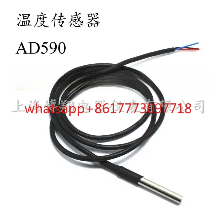 

Цифровой датчик температуры AD590: зонд для измерения температуры, чип, корпус из нержавеющей стали