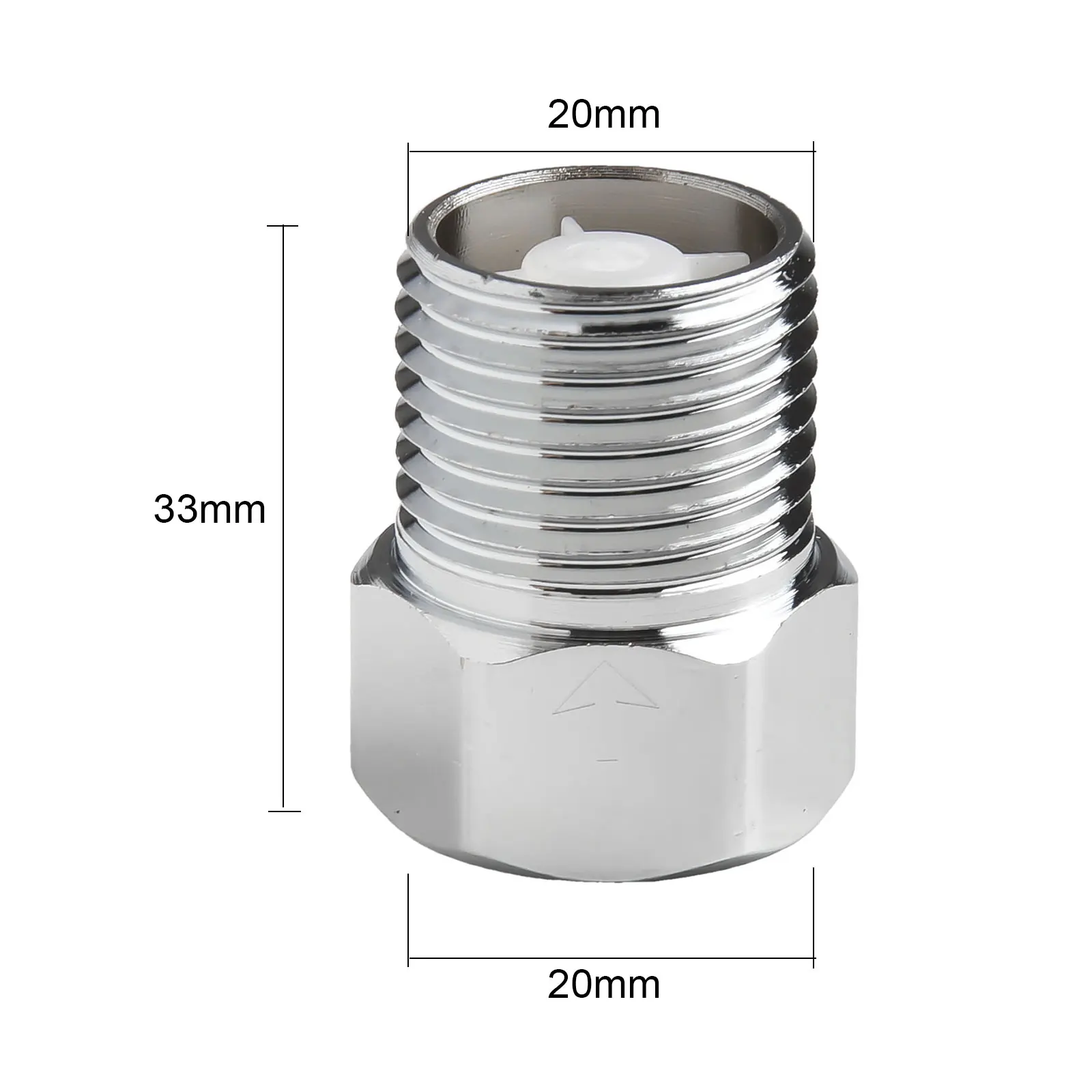 33mm Check Valve Physical Principles 10 Pcs Package Easy Installation External Flow Internal Flow Home Plumbing
