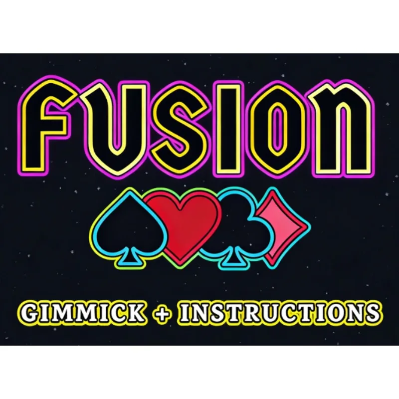 

Fusion Gimmicks от Anthony Vasquez — колоды для волшебных трюков для карточек для начинающих фокусов, забавные иллюзии и аксессуары для фокусников