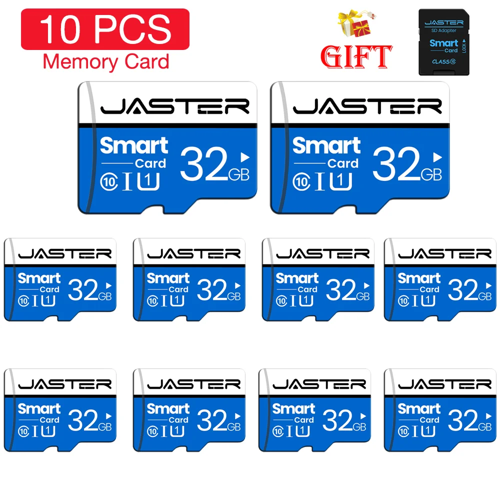 10PCS LOT Mini SD Memory Card 10 Pieces High Speed Class 10 Micro TF Flash USB Pen Drive Card 16G 32GB 64GB 128GB for Smartphone