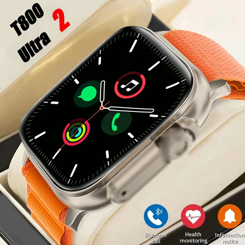 2024 T800 Ultra 2 Smart Watch Men 49mm Series 8 2.2