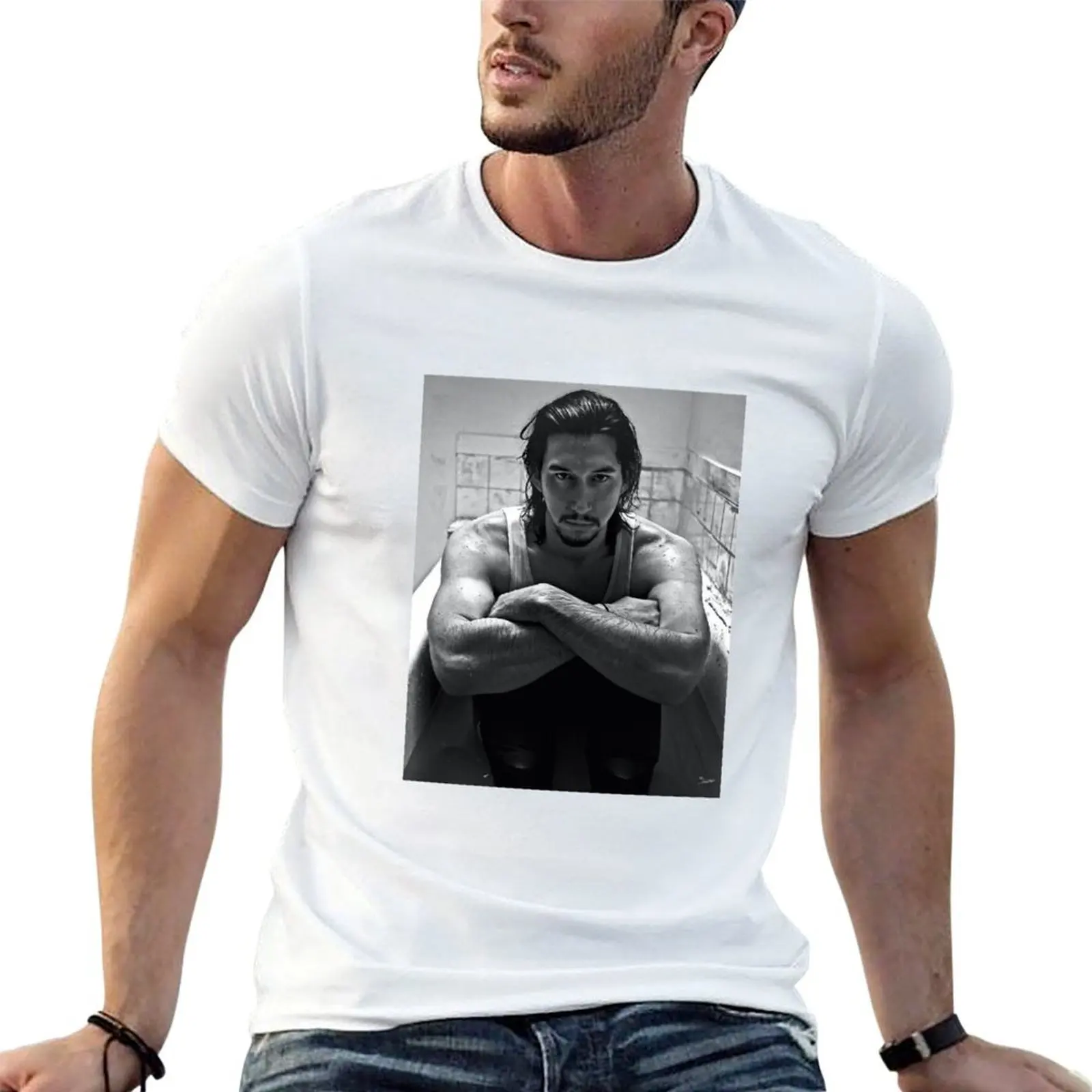 

Adam Driver T-Shirt t shirts for man slim fit t shirt for man 100 percent cotton man t shirt luxury T-Shirt