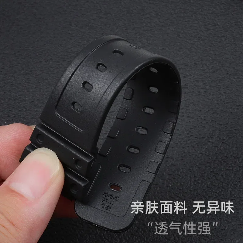 Resin Watch Strap for Casio G-SHOCK Small Square Dw5600 GW-M5610 B5600 GB-5600 Rubber Silicone Resin Watch Band Men Women 16mm