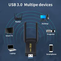 FENVI 1800Mbps WiFi 6 USB Adapter Dual Band 2.4G/5Ghz Wireless WiFi Receiver USB 3.0 Dongle Network Card For Laptop PC Win 10/11 2