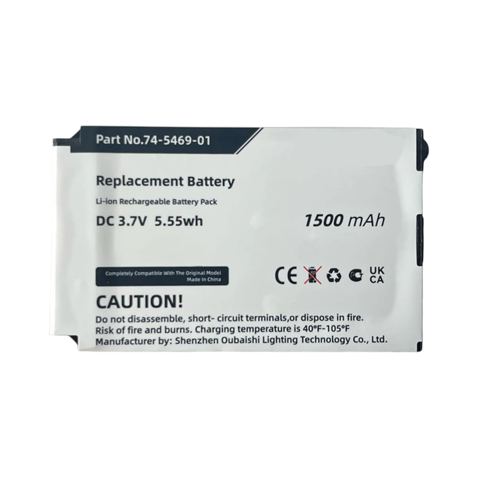 

Replacement Battery 1500mAh for Cisco 7925G, 7926G, 7925G-EX, CP-7925G-A-K9, 7026G, 7925 CP-7925G-EX-K9 74-5469-01, U8ZBAE12