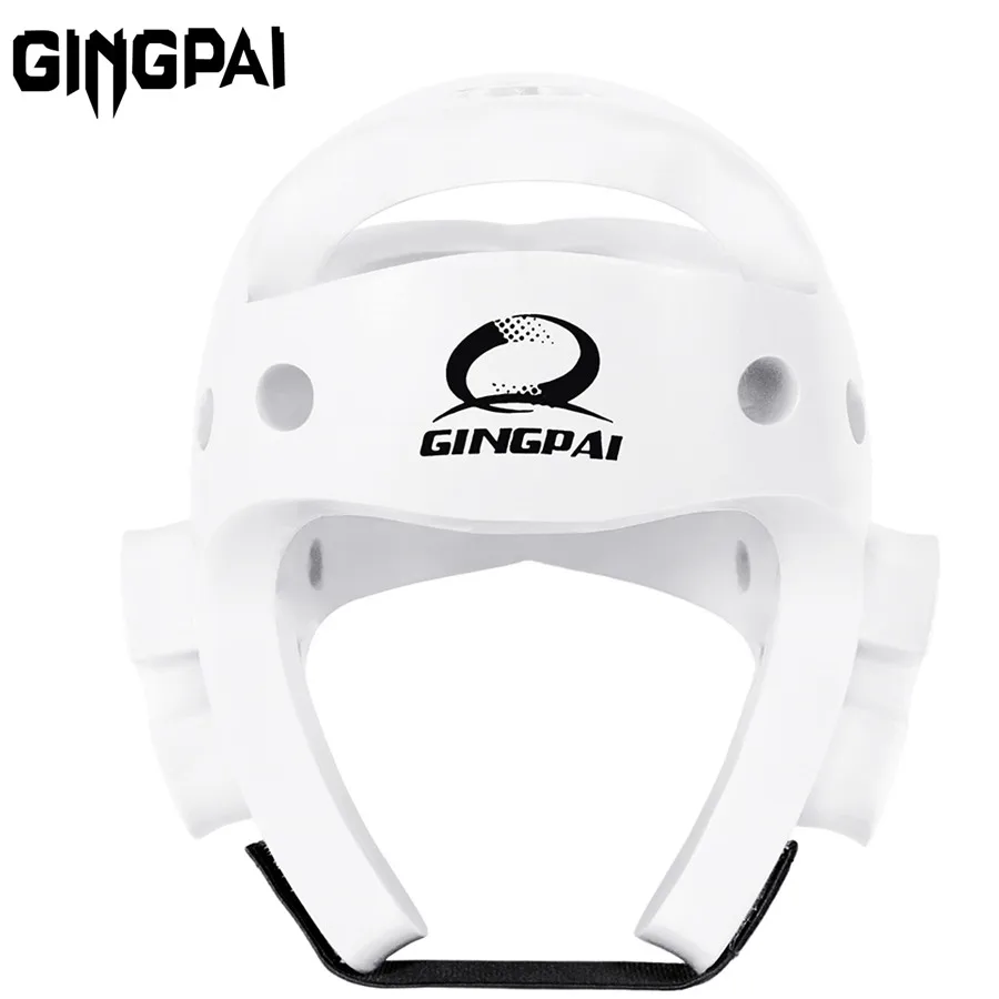 Kask Taekwondo Sanda kick Boxing osłona głowy nakrycie głowy Protector sprzęt sparingowy kask karate muay thai taekwondo ochrona głowy