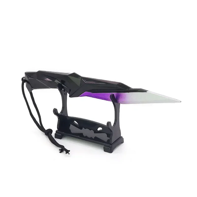 Figura de juego Valorant de 18cm, cuchillo de singularidad, colección de Material de aleación a cuerpo, modelo de espada samurái, llavero, decoración, regalos, Juguetes