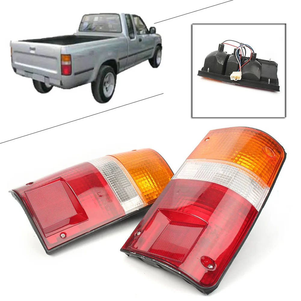 Car Rear Tail Lamp Light Brake Taillight For Toyota Hilux Pickup SR5 MK3 LN RN YN 2WD 4WD  1989 1990 1991 1992 1993 1994 1995