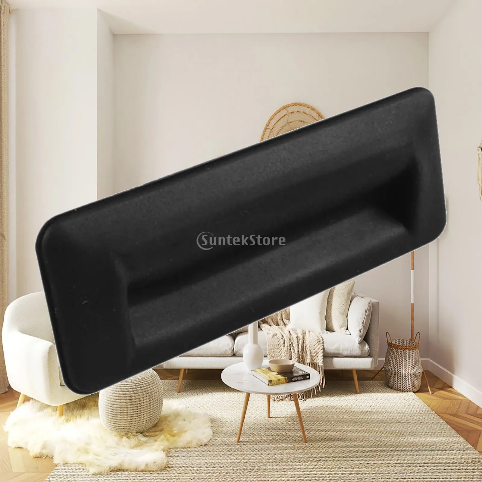 Plastic Rear Trunk Lid Lock Tailgate Handle Easy Install Car Accessory for 5E0827566 Replacement
