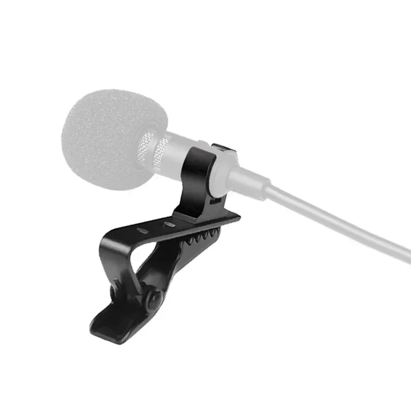 Revers Mikrofon Clip Ersatzteile Lavalier Mic Clips Eisen Krawatte Clips Austauschbare Für Sprach Aufnahme Eisen Clip Für Lavalier