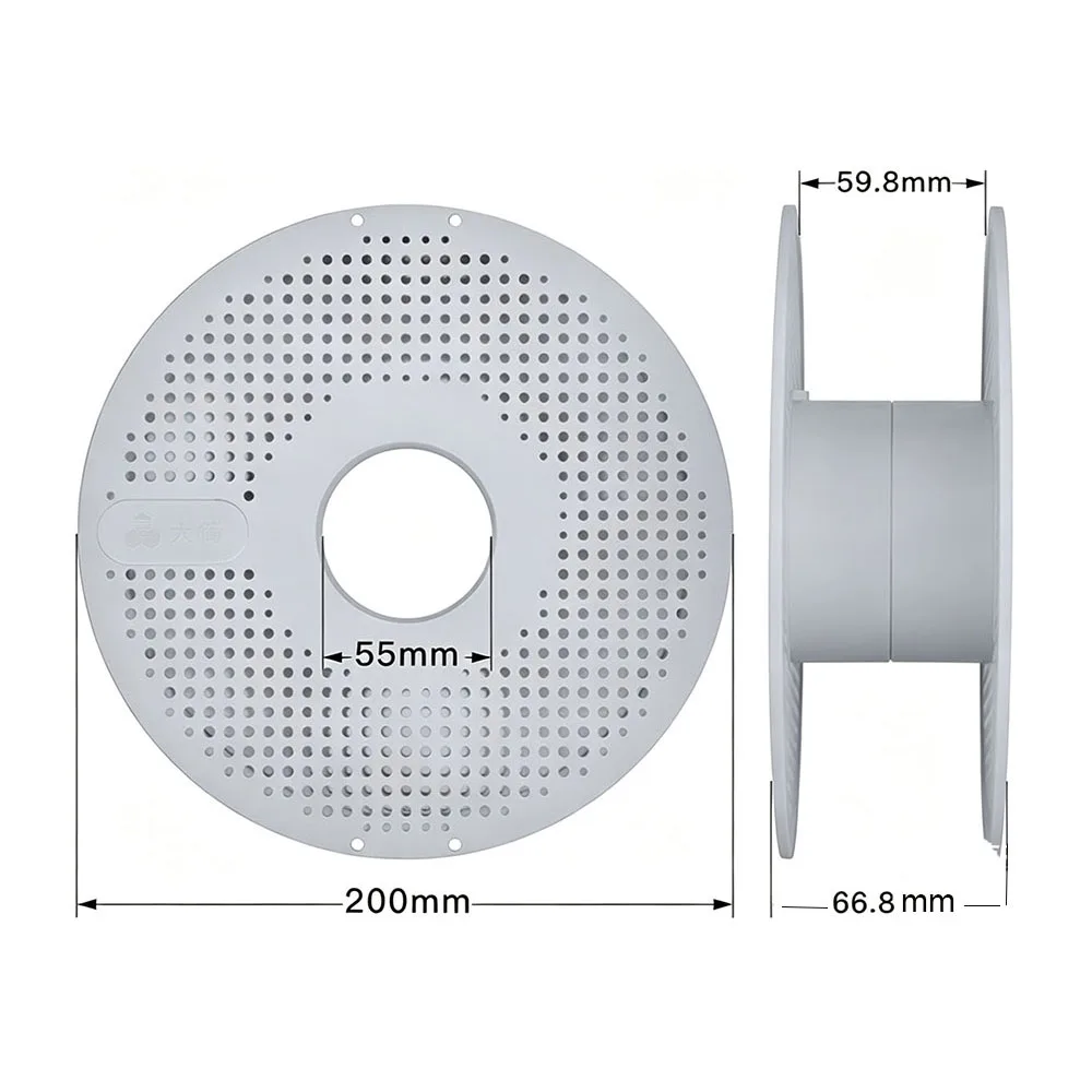 

[Reusable] 3D Printing Filament Detachable Holder, Heat-resistant Up to 90°C, Suitable Bamboo Lab and Most Of the ABS PLA