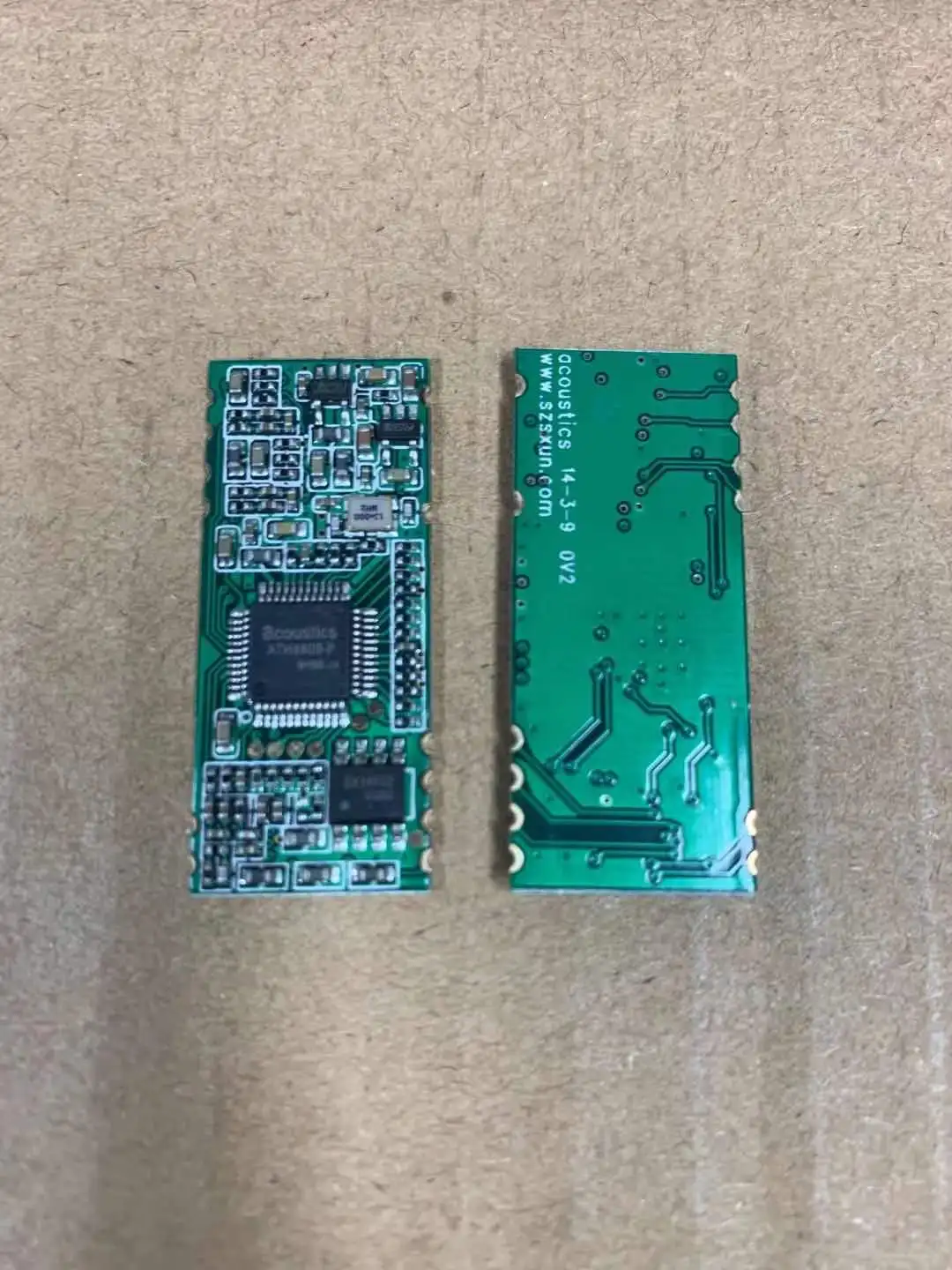 Hand- Full Duplex Cancelamento de Ruído Módulo Dsp Chip Ath8809 Chamada Mão-livre