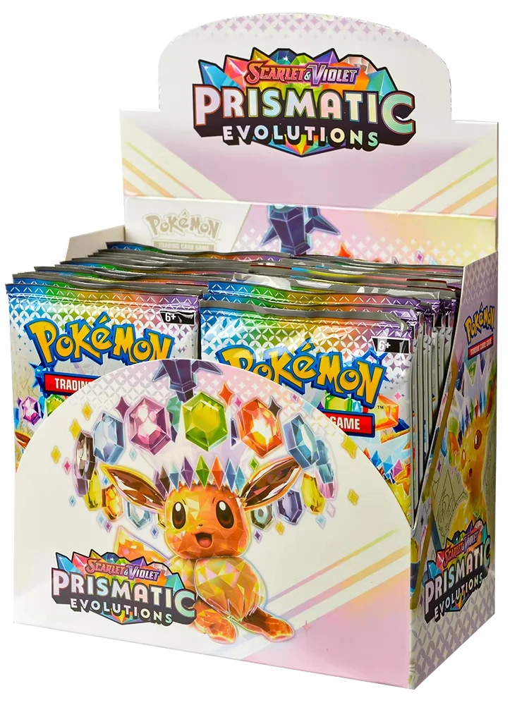 360 Stück Pokémon-Kartenpacks 151 ASCENDED HEROES Evolutions, PALDEAN FATES Englische Verstärkungskarten für Kampftransaktionen, Geschenk – Detail 1